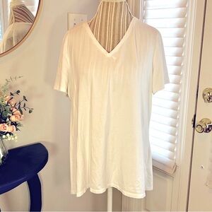 Amazon Essentials Cream Short Sleeve Relaxed T-Shirt